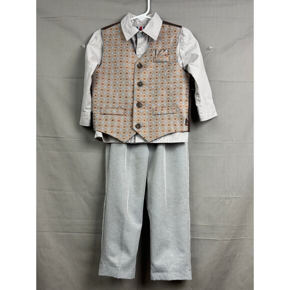 English Laundry Toddler Boy 3-Piece Dress Clothes Outfit, Size 3T - Picture 7 of 7